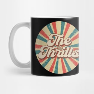 Circle Design Thrills Proud Name Birthday 70s 80s 90s Styles Mug